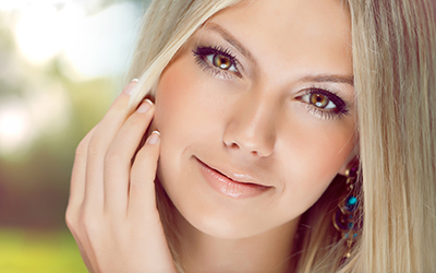 Portrait of Beautiful young woman